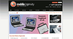 Desktop Screenshot of mobile-ingenuity.com