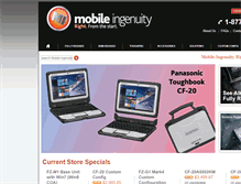 Tablet Screenshot of mobile-ingenuity.com